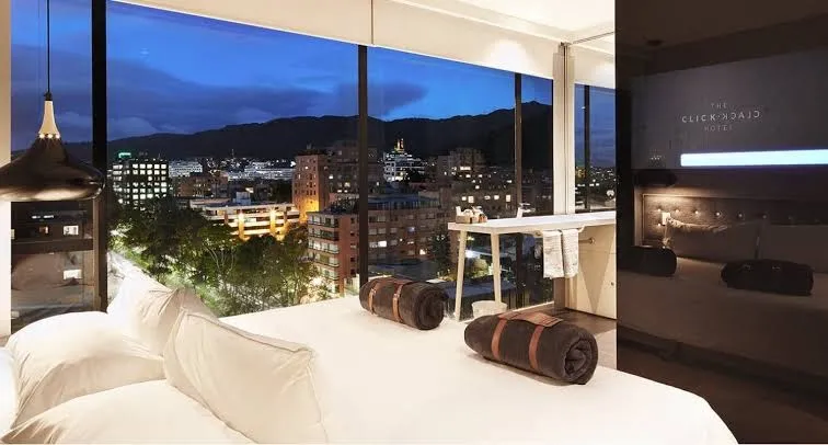 The Click Clack Hotel Bogotá, Bogota interior view