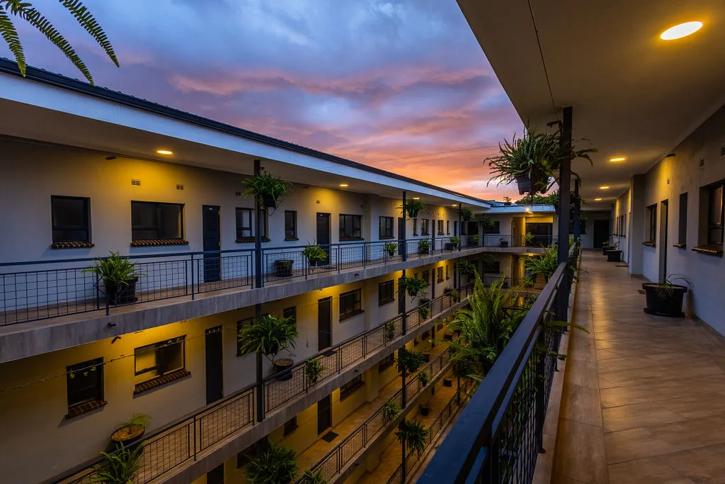 The Gray Aparthotel, Harare interior view