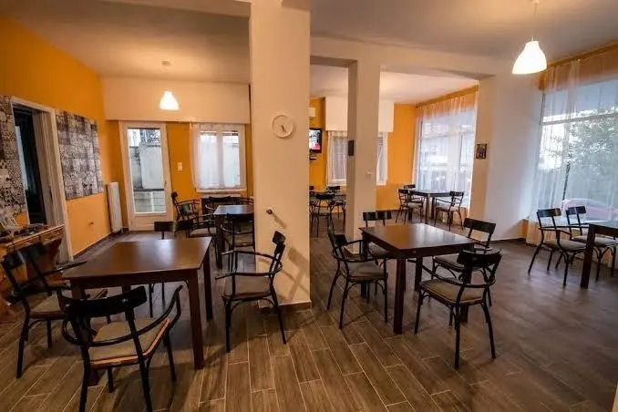 The Holy Rock Hostel, Meteora interior view