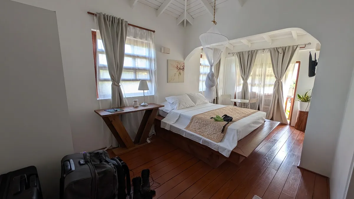 The Milligan Guest House, Kingstown interior view