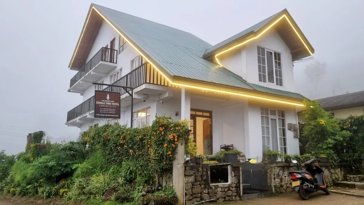 The mount view single tree, Nuwara Eliya interior view