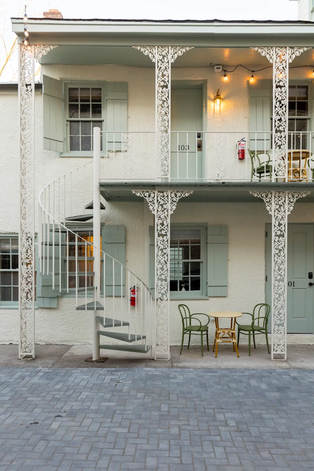 The Nicholas, Charleston interior view