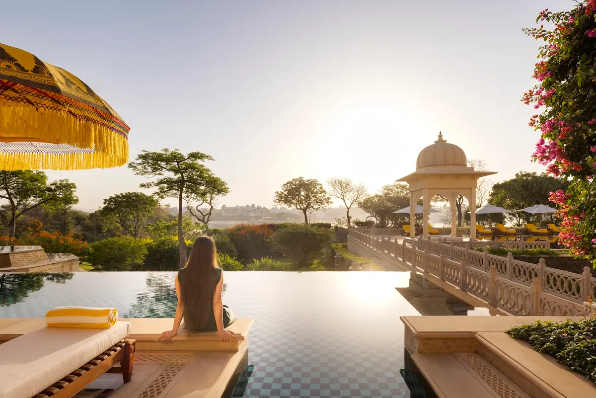 The Oberoi Udaivilas, Udaipur, Udaipur interior view