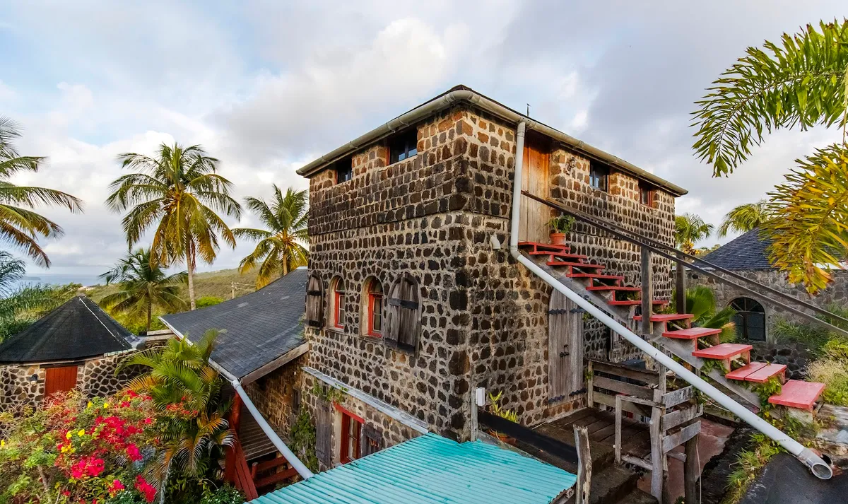 The Old Fort Estate, Mustique interior view