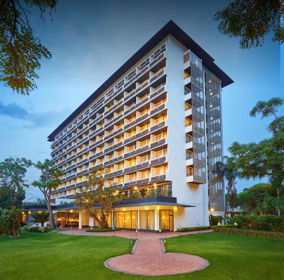 The Pamodzi Hotel, Lusaka interior view