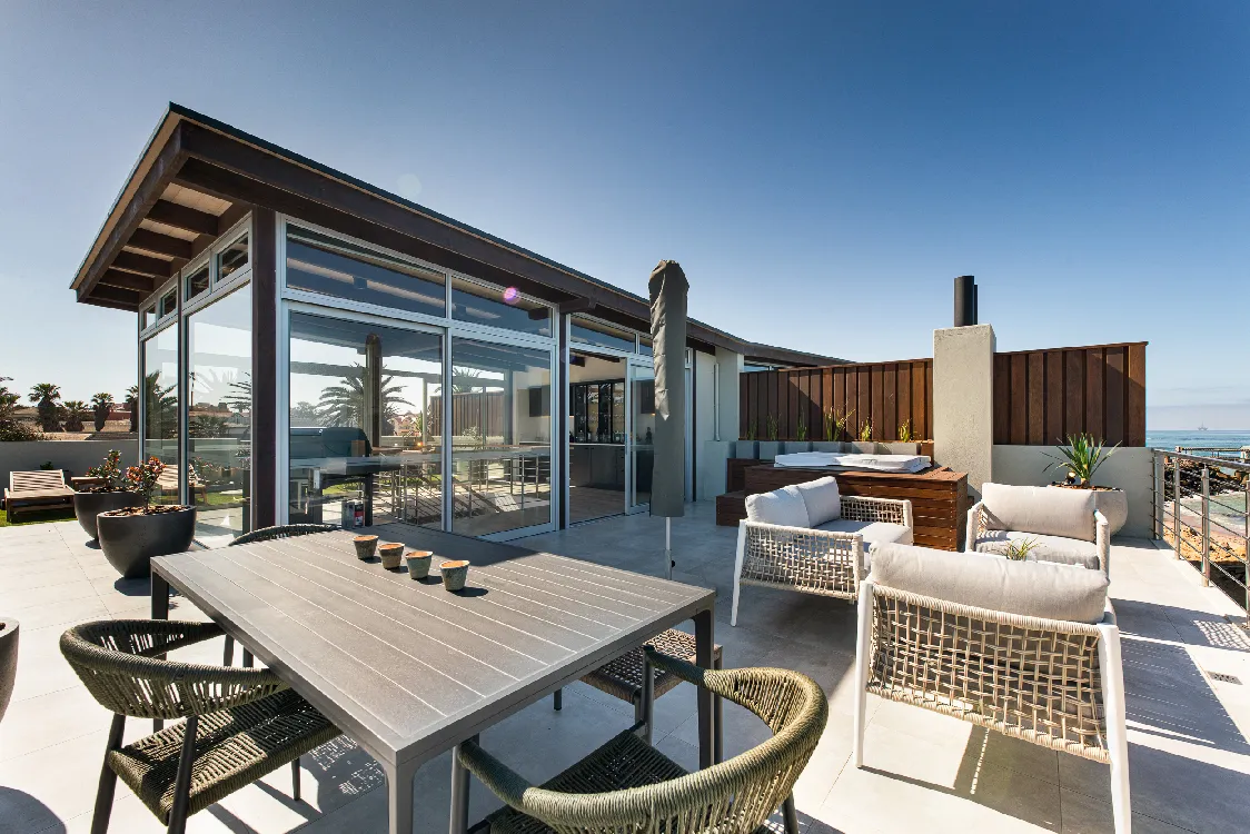 The Pearls Beach Pods, Gondwana Collection Namibia, Swakopmund interior view