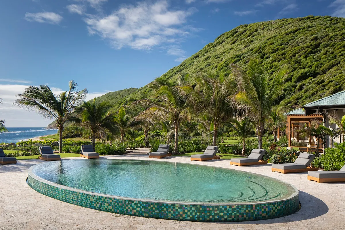 The Peter Island Spa, Tortola interior view
