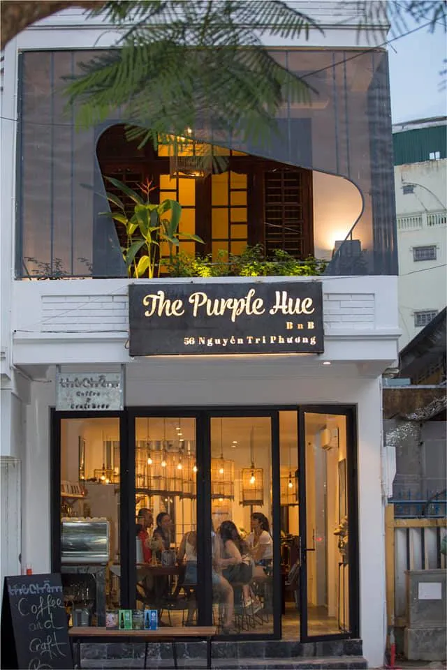 The Purple Hue BnB_Central Hub, Hue interior view