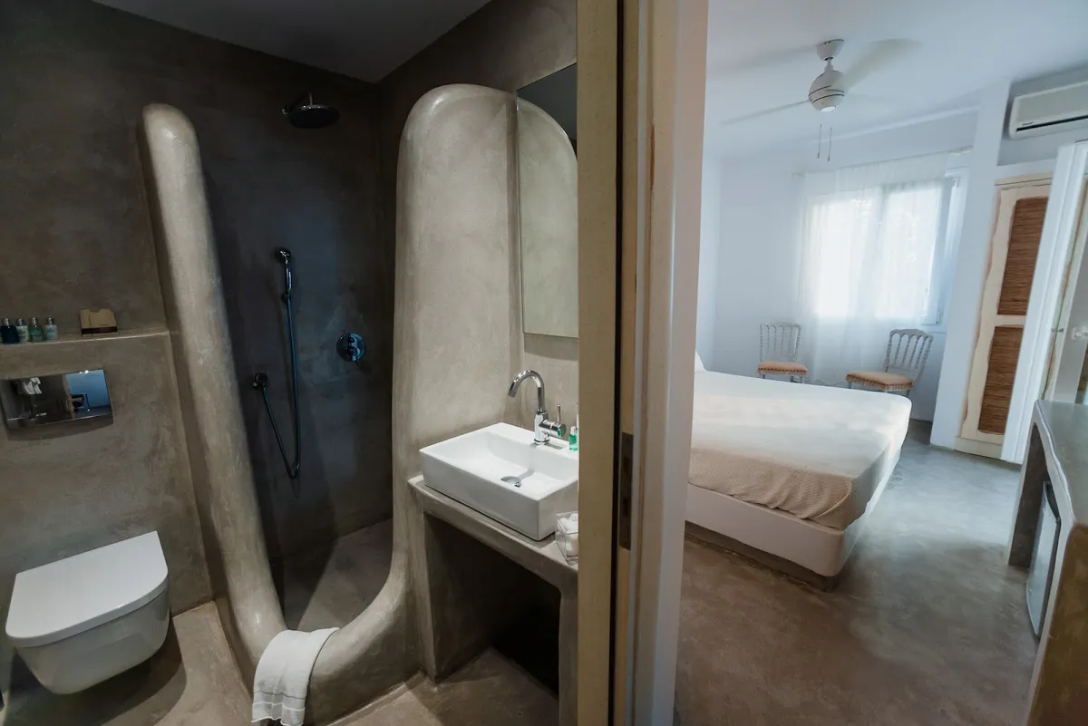 The Saint Vlassis Hotel - Naxos, Greece, Greek Islands interior view