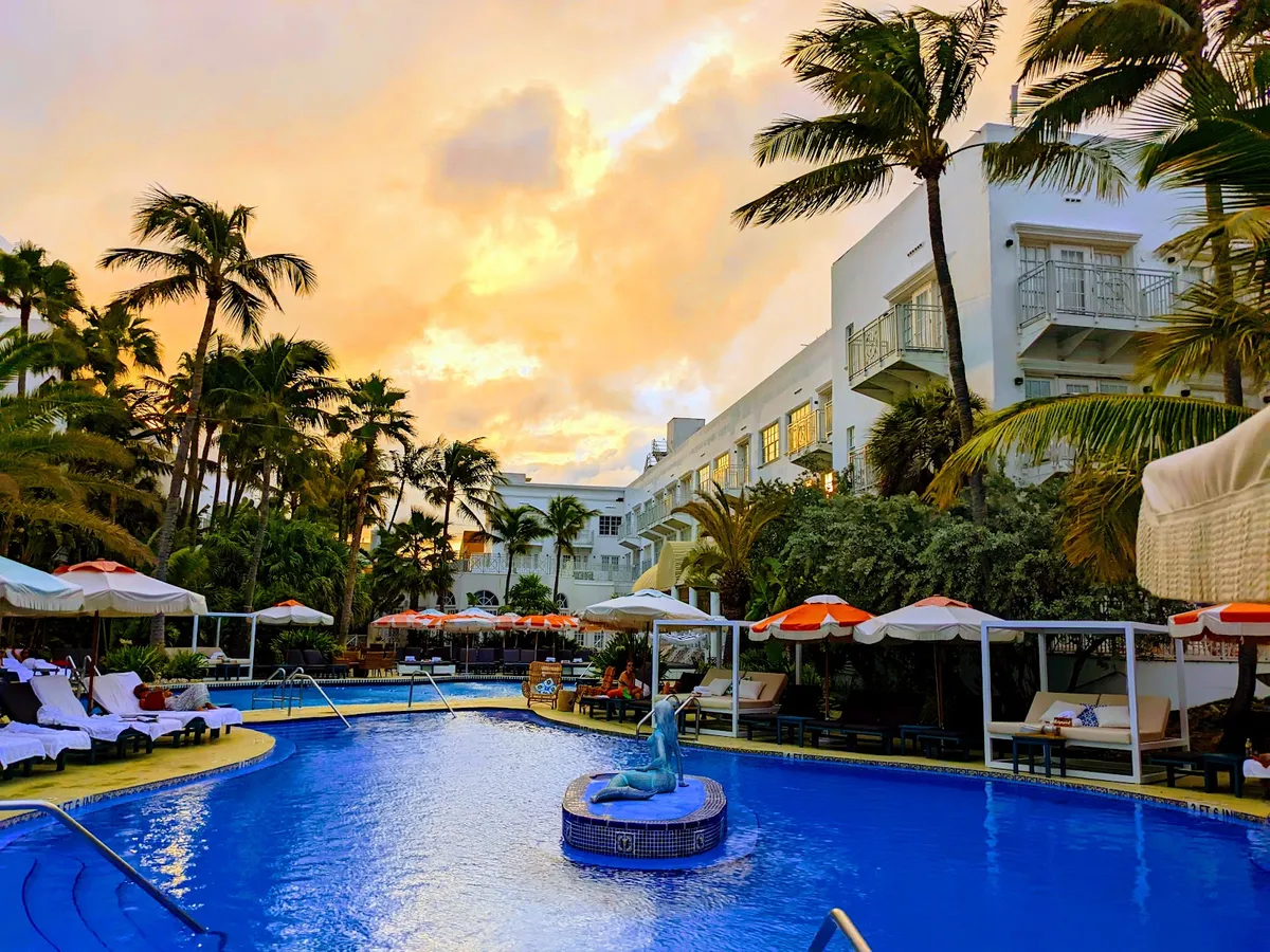 The Savoy Hotel & Beach Club ~ Miami Beach, Miami interior view
