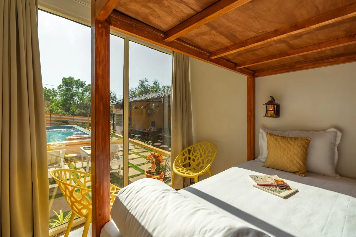The Social Stays Goa Morjim, Goa interior view