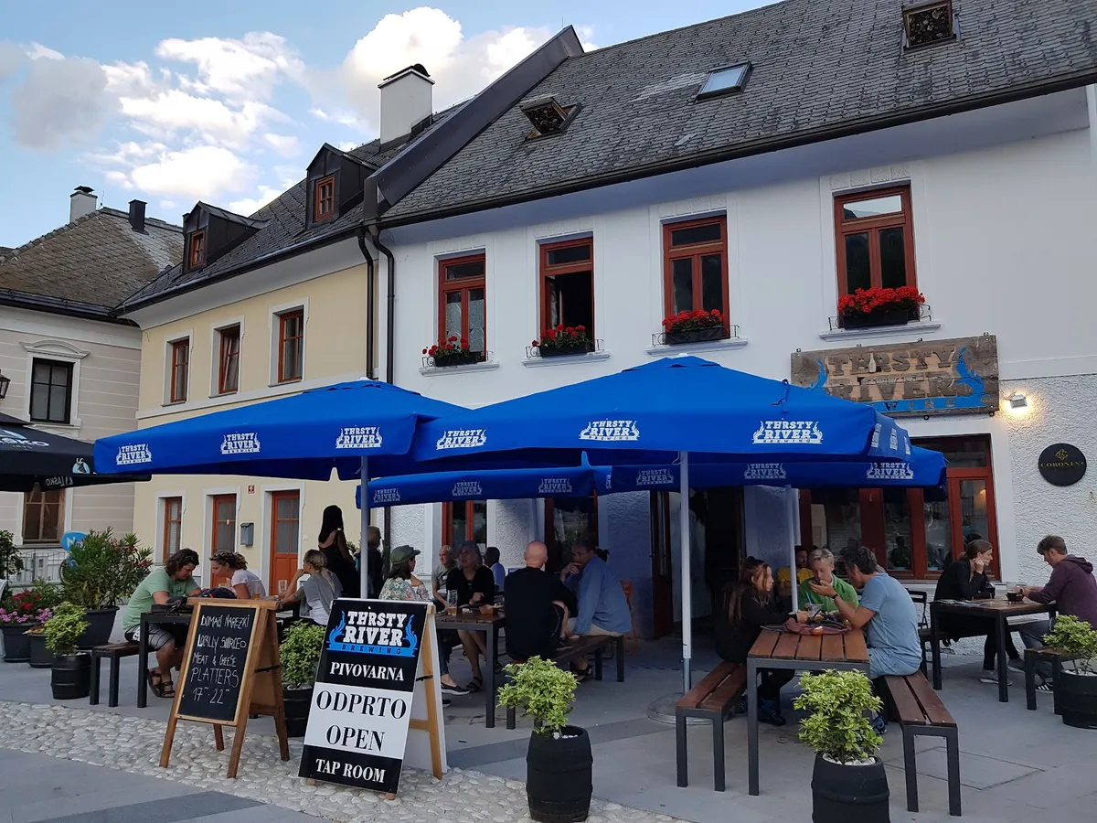 Thirsty River Brewing, Bovec interior view