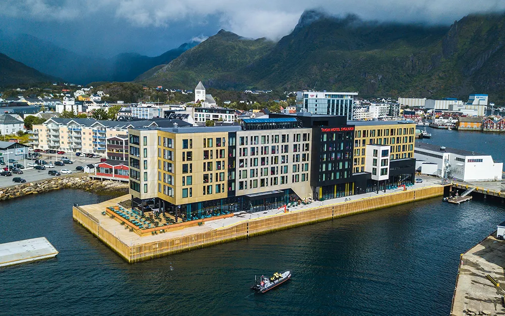 Thon Hotel Svolvær, Lofoten interior view