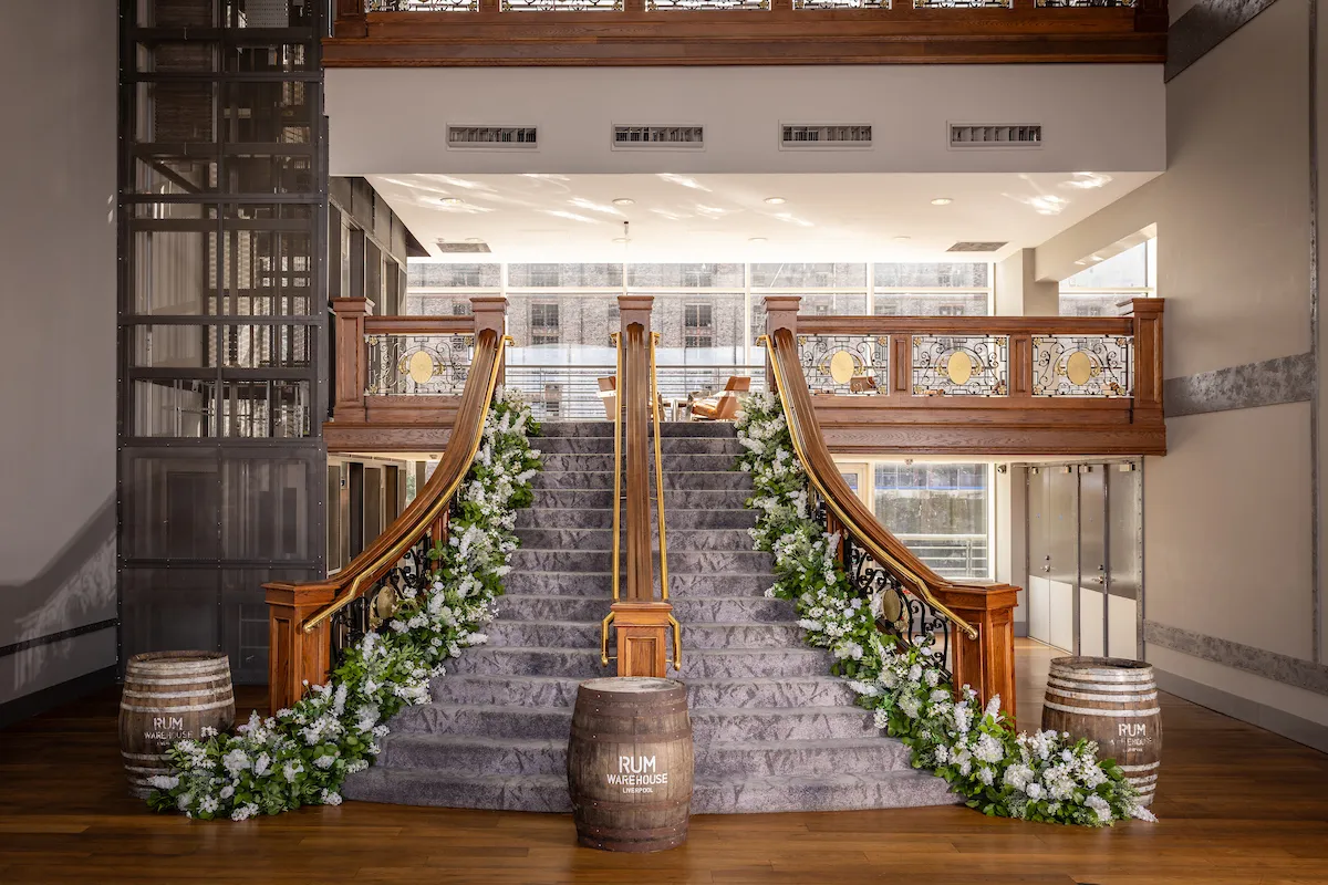 Titanic Hotel Liverpool. Stanley Dock, Liverpool interior view