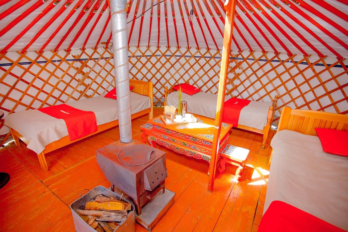Tsevegmaa Tourist Camp, Terelj interior view