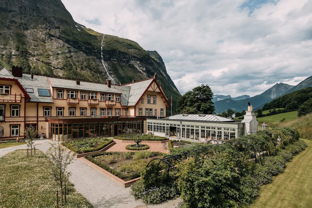 Union Øye, Norwegian Fjords interior view