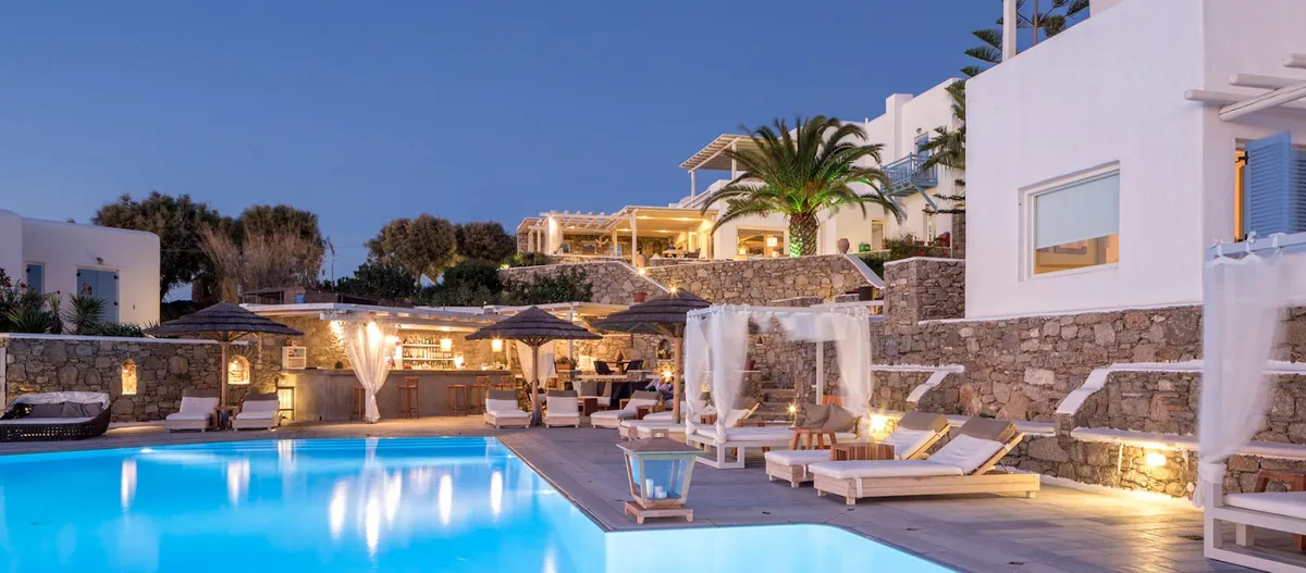 Vencia Boutique Hotel, Mykonos interior view