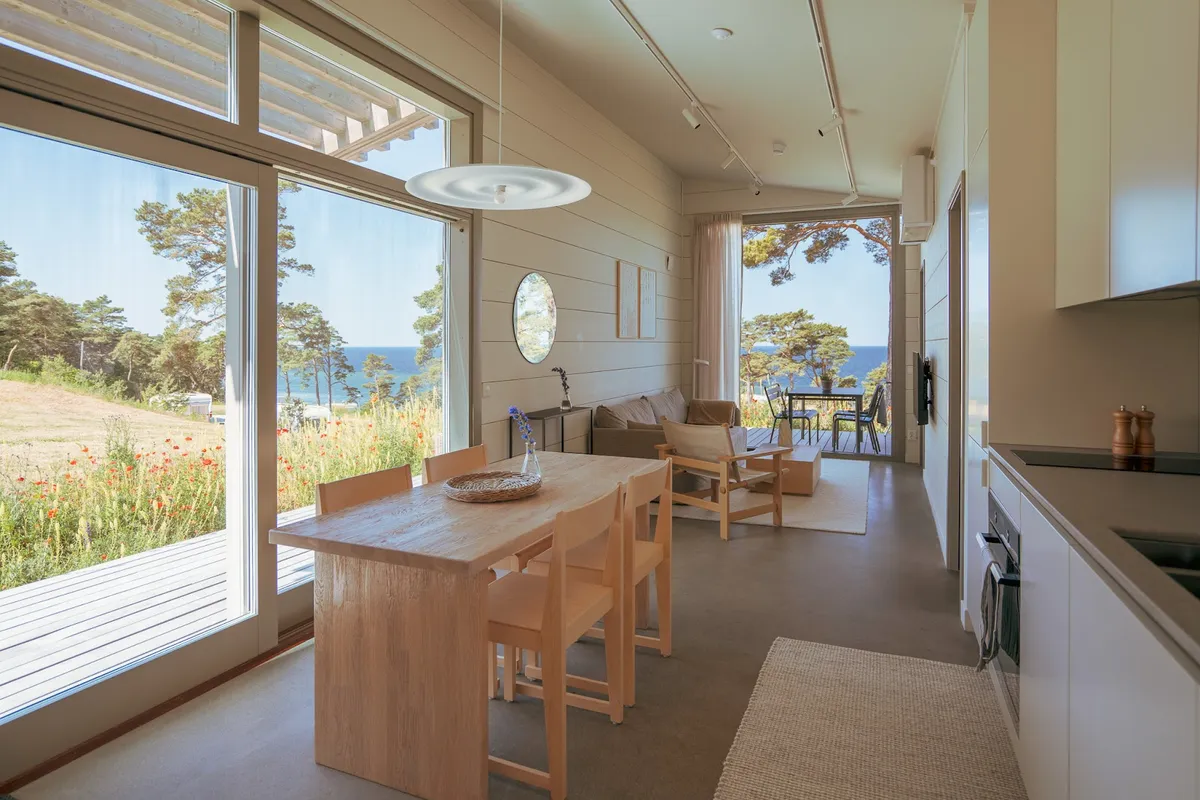Vidhave, destination, Visby interior view