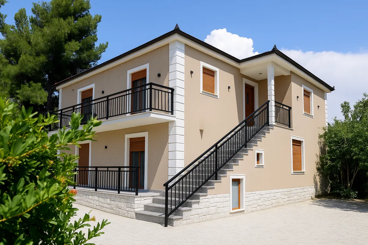 Vila Erti, Berat interior view