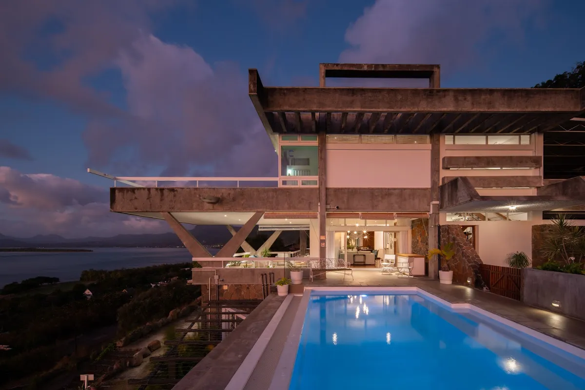 Villa Cambier by muse villas, Le Morne interior view