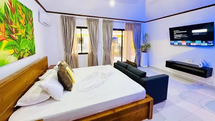 Villa D'amour, La Digue interior view