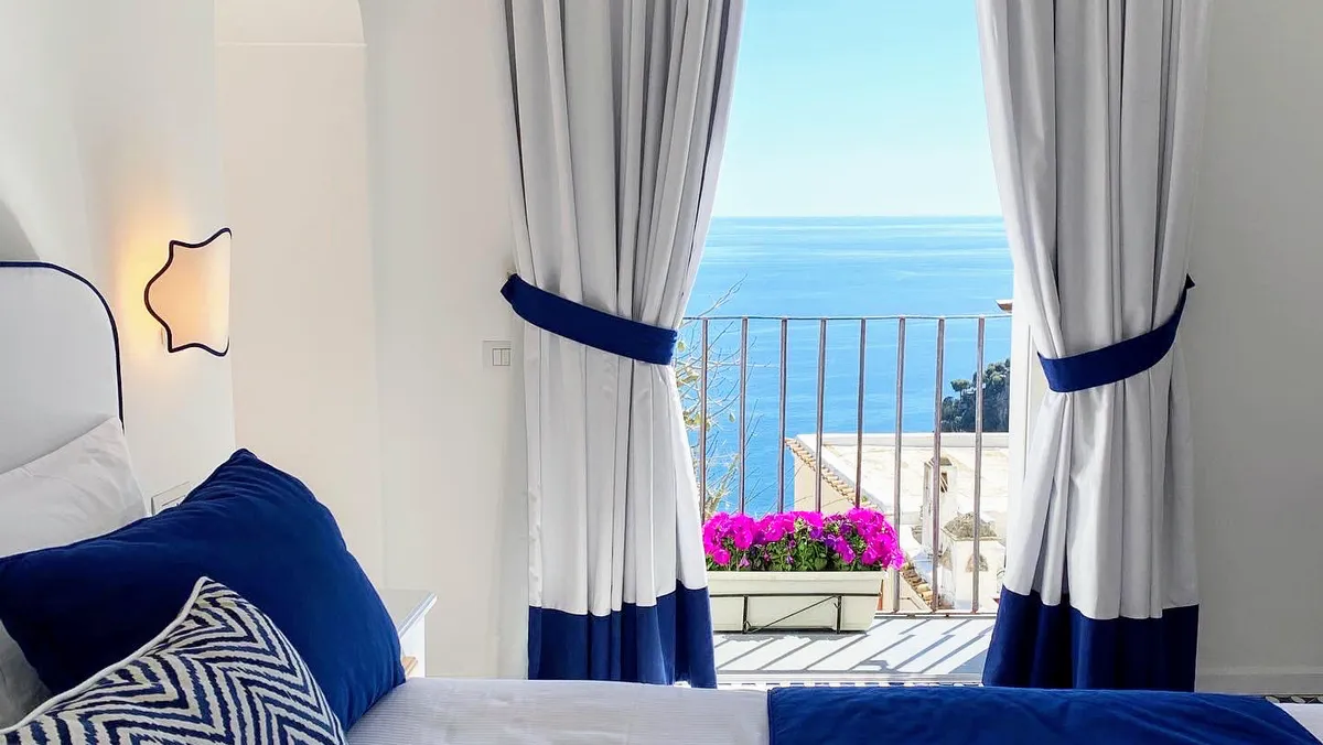 Villa Fortuna, Positano interior view