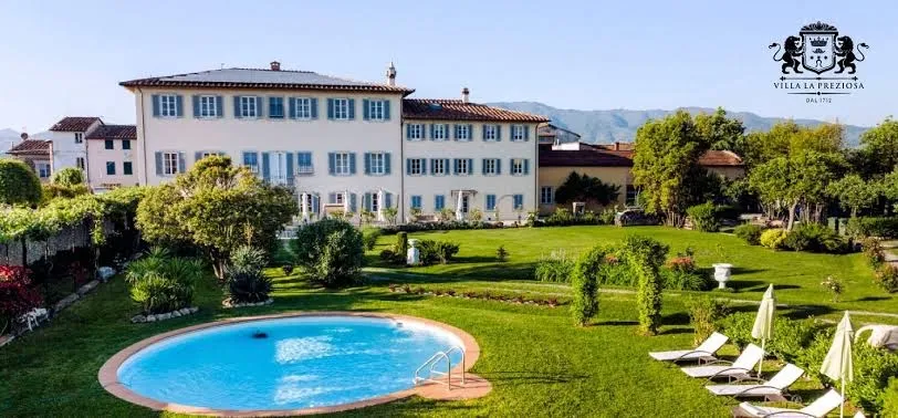 Villa La Preziosa, Lucca interior view