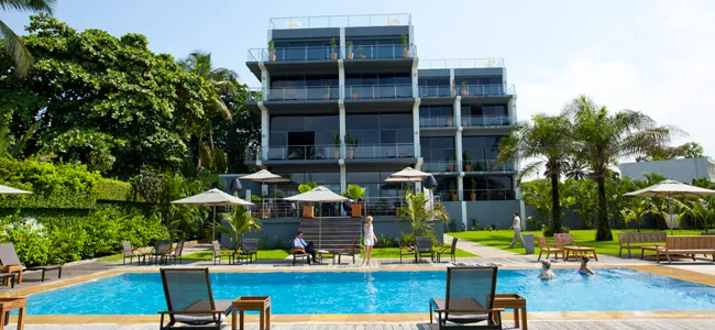 Villa Madiba, Pointe Noire interior view