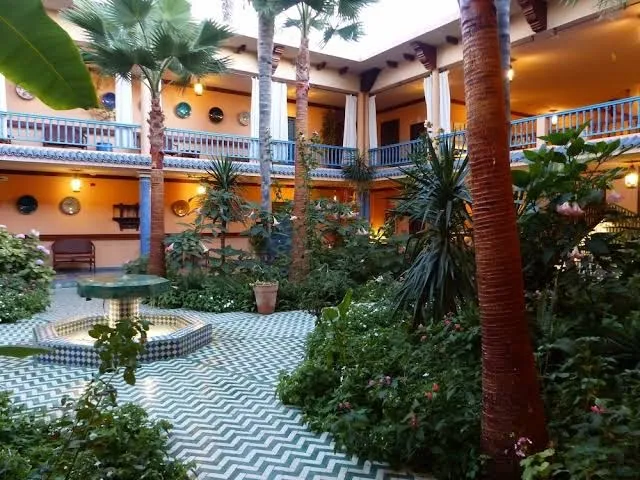 Villa Mandarine our hotel, Rabat interior view