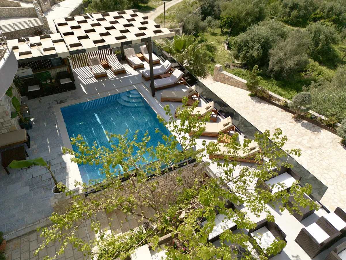 Villa Merkuri, Himara interior view