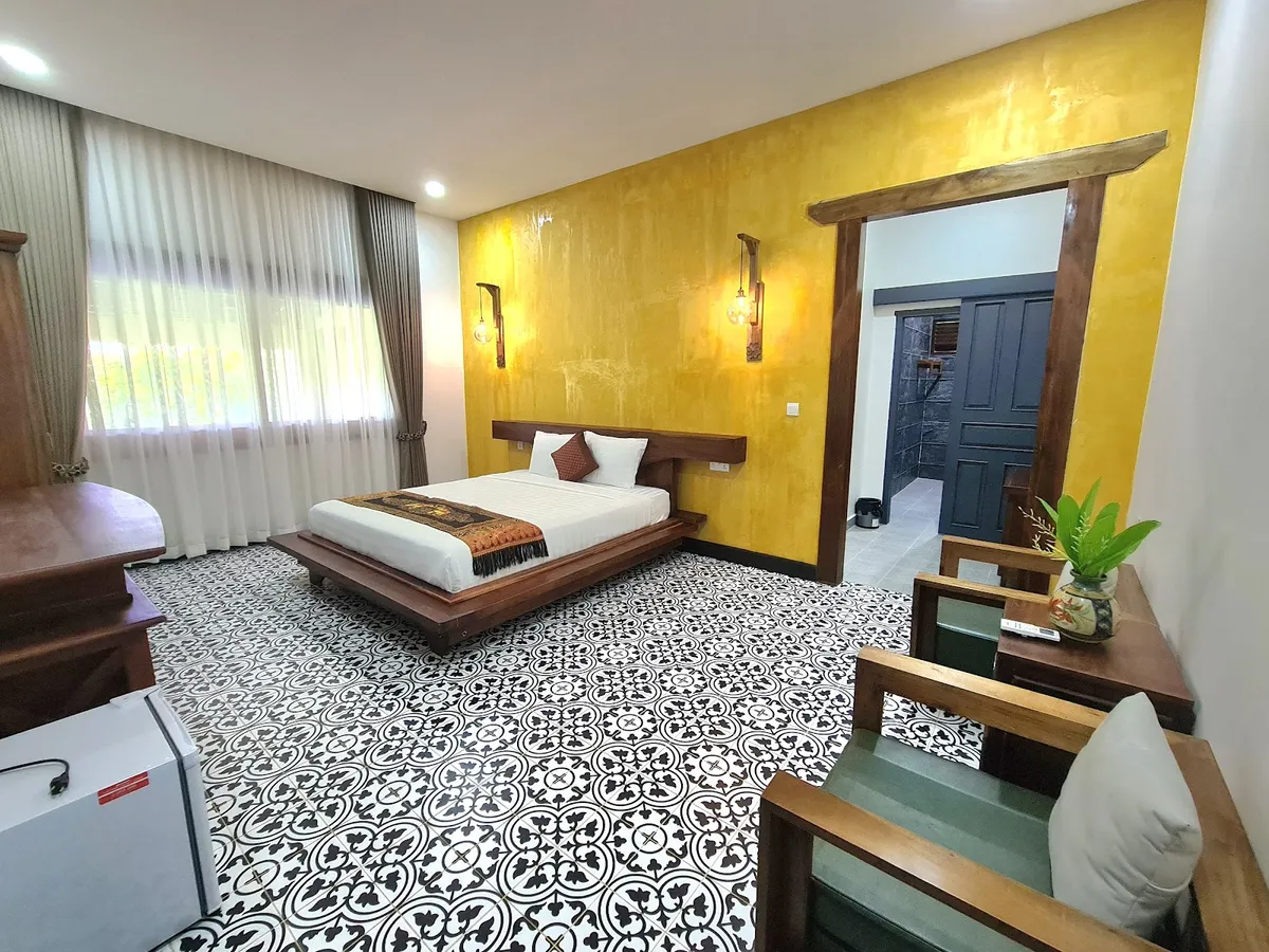 Villa Romduol, Kampot interior view