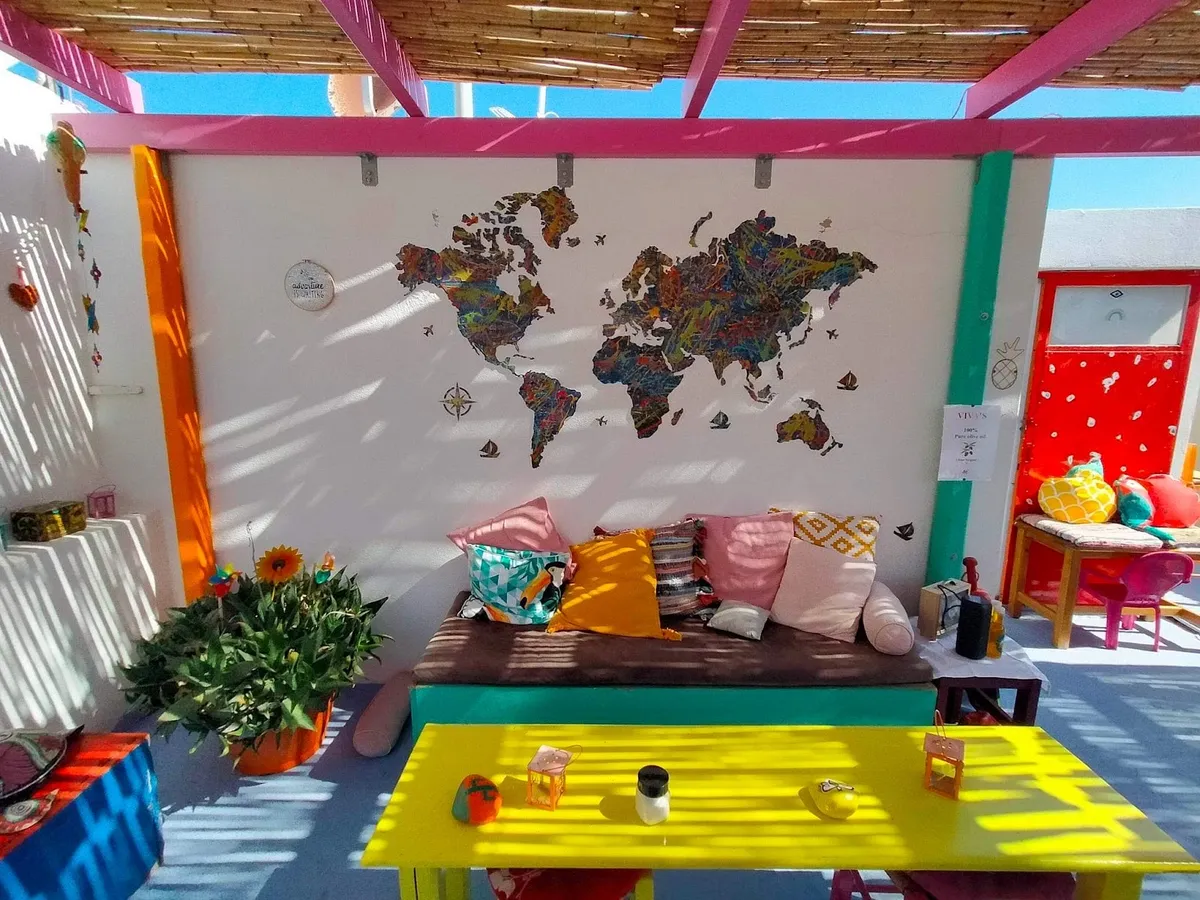 Viva Margarita hotel, Paros interior view