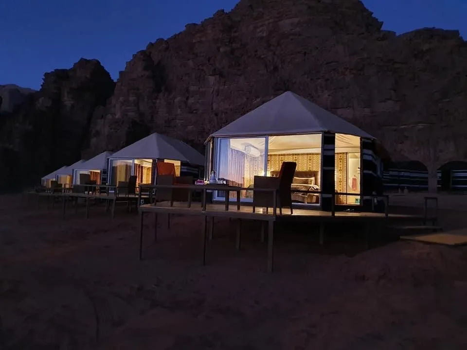 Wadi Rum Bedouin Camp, Wadi Rum interior view