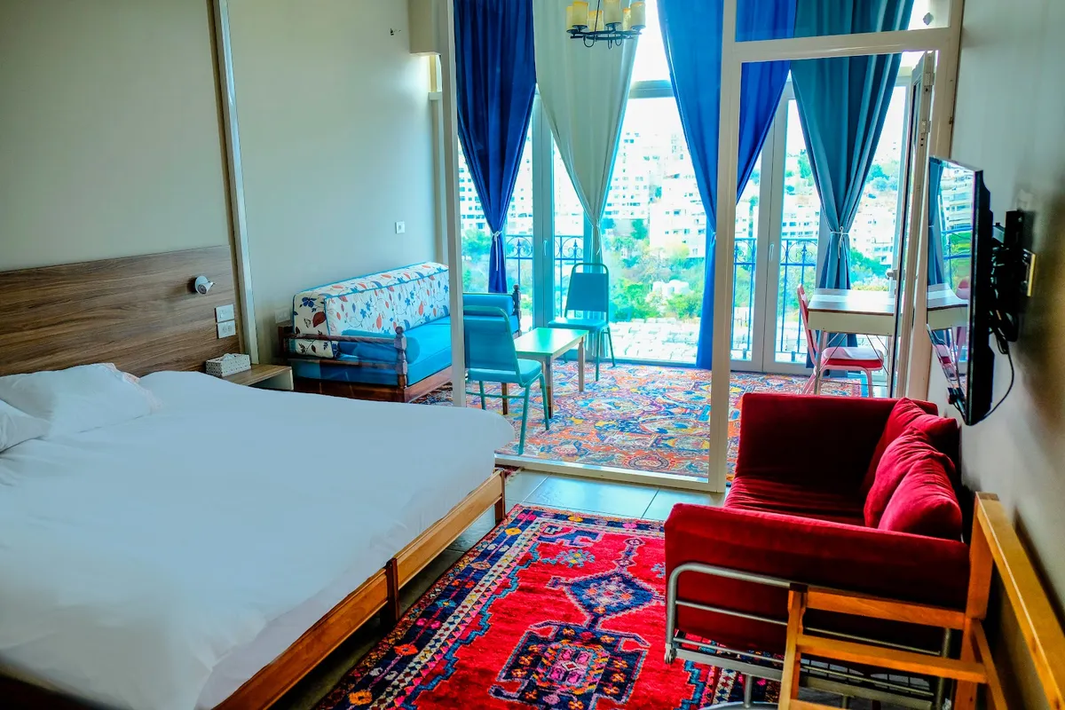 Warda وَرْدَة Lebanese Guesthouse, Jounieh interior view