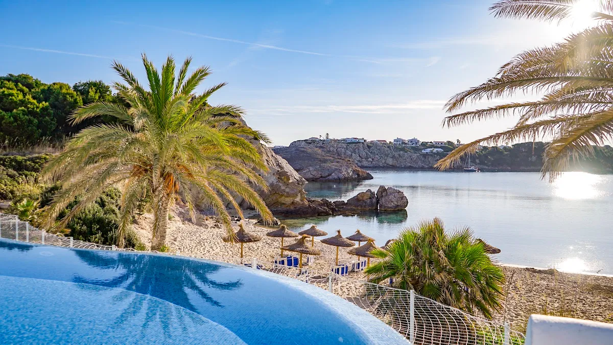 White Sands Beach Club, Balearic Islands interior view