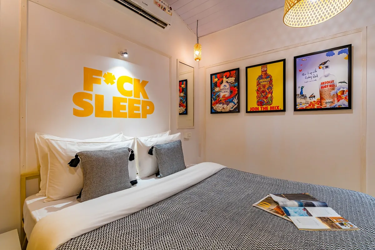 Whoopers Party Hostel, Palolem, Goa interior view