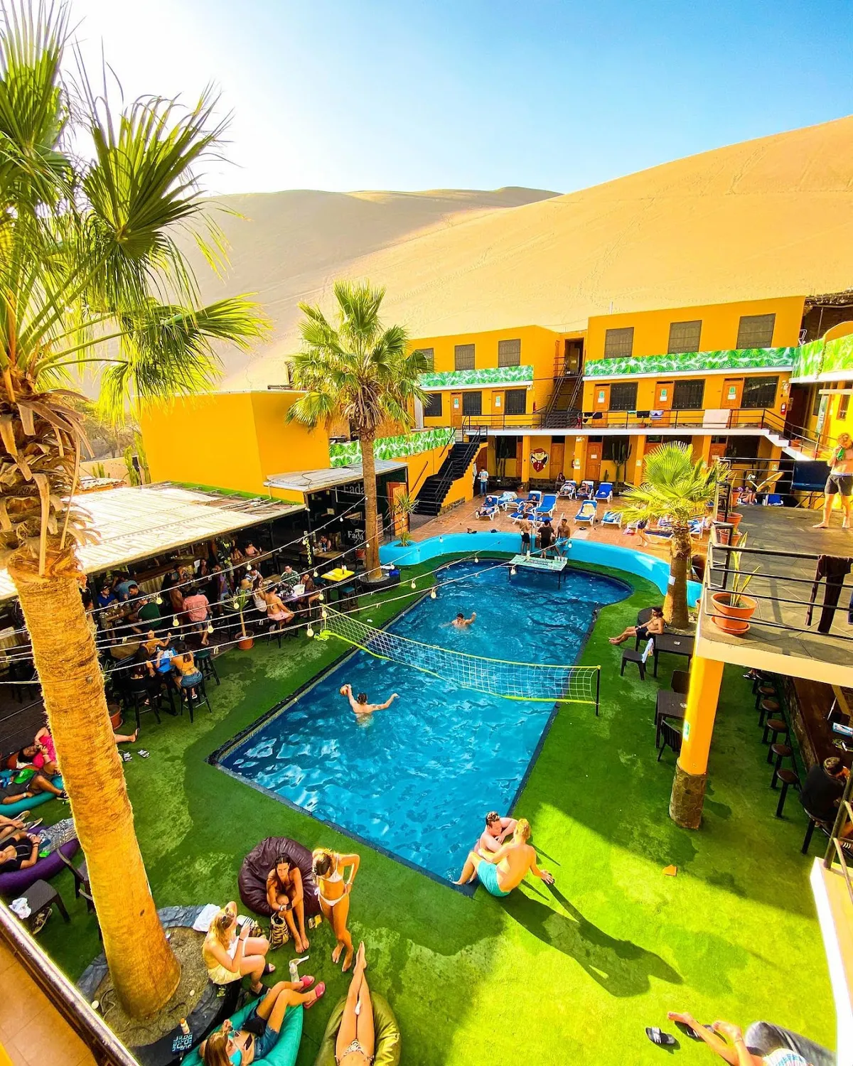 Wild Rover Huacachina, Huacachina interior view