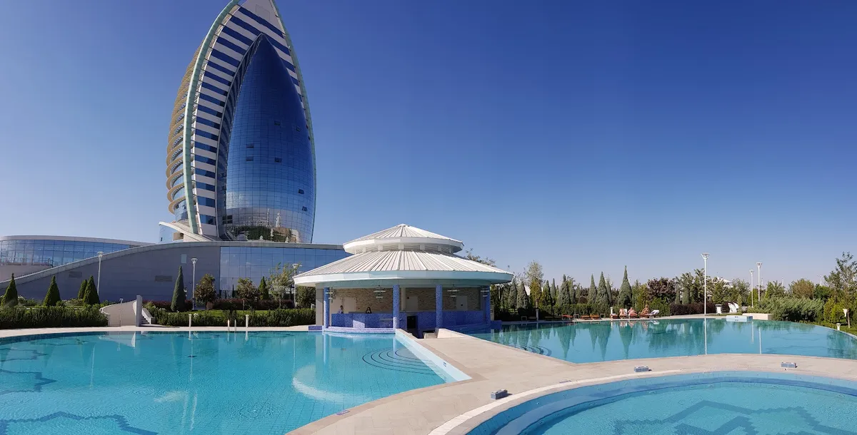 Yyldyz Hotel, Ashgabat interior view
