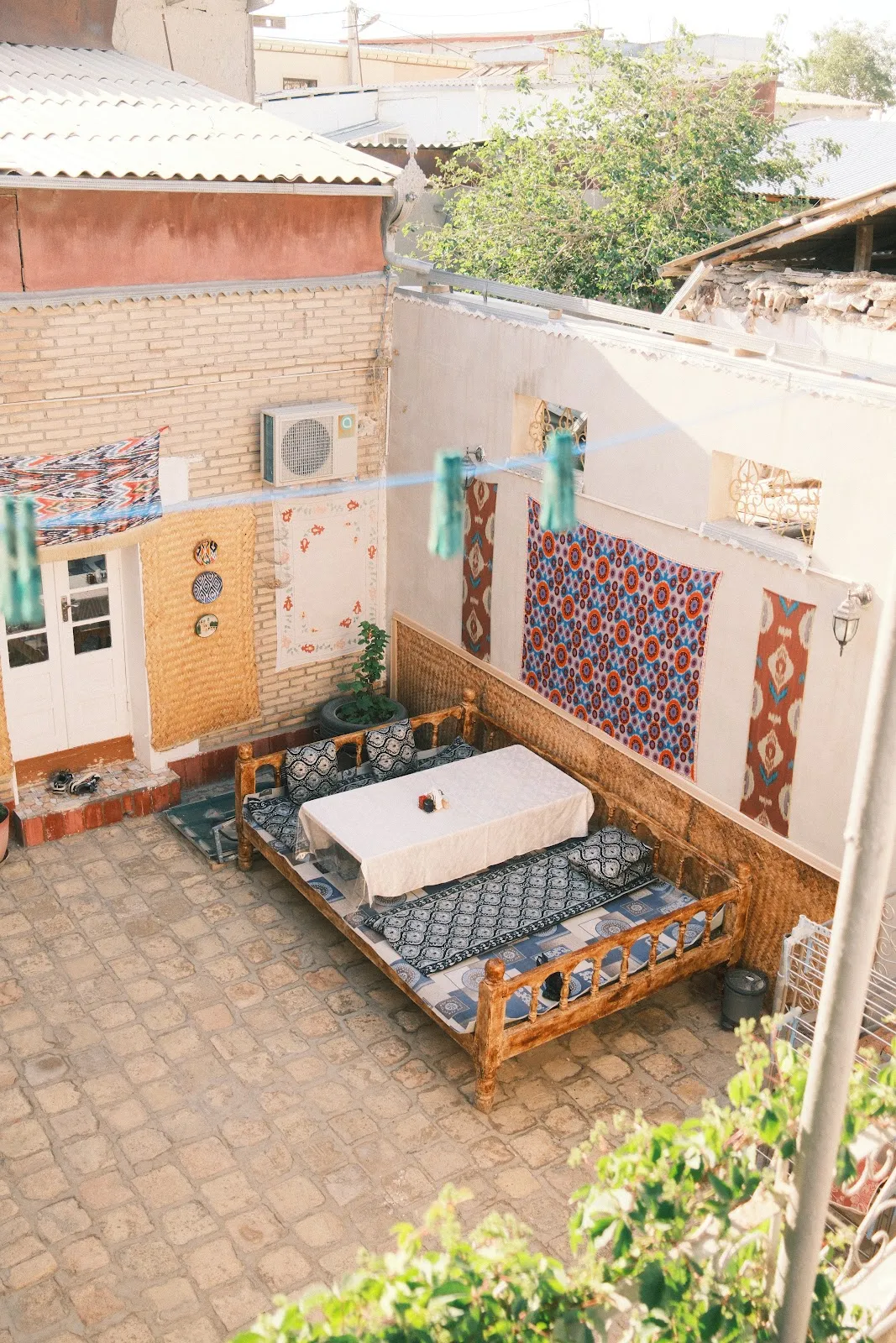 Zafar Family Guesthouse, Bukhara interior view