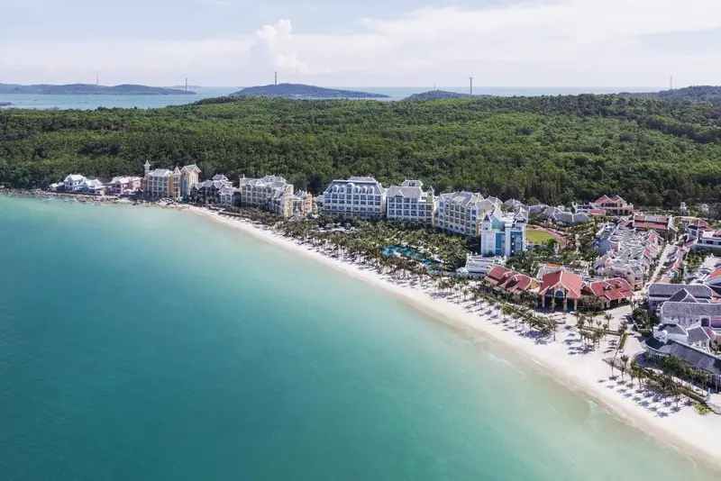 Interior de JW Marriott Phu Quoc Emerald Bay em Khem Beach, Phu Quoc
