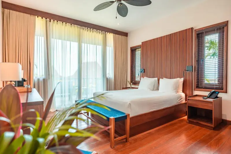 Interior de La Coralina Island House en Isla Colón, Bocas del Toro
