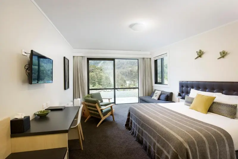 Milford Sound Lodge hotel interior