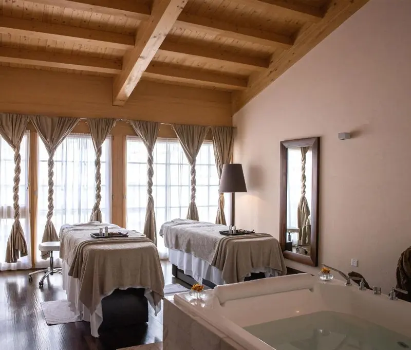 Interior de Hotel Mont Cervin Palace en Bahnhofstrasse, Zermatt
