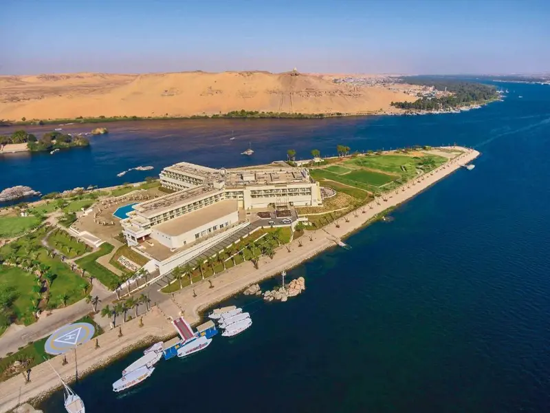 Movenpick Resort Aswan interieur in Elephantine Island, Aswan
