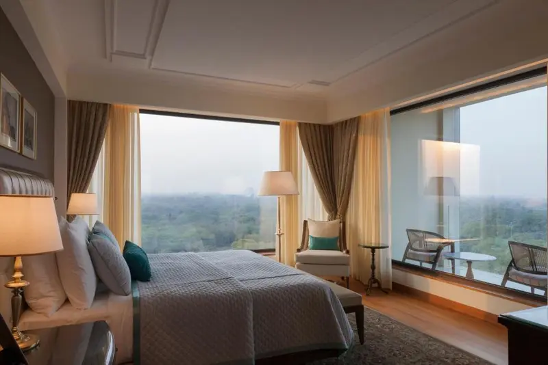 Interior de The Oberoi New Delhi em Golf Links, New Delhi