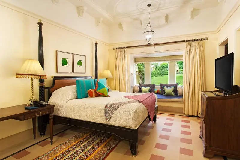 Interior de The Oberoi Udaivilas em Lake Pichola, Udaipur