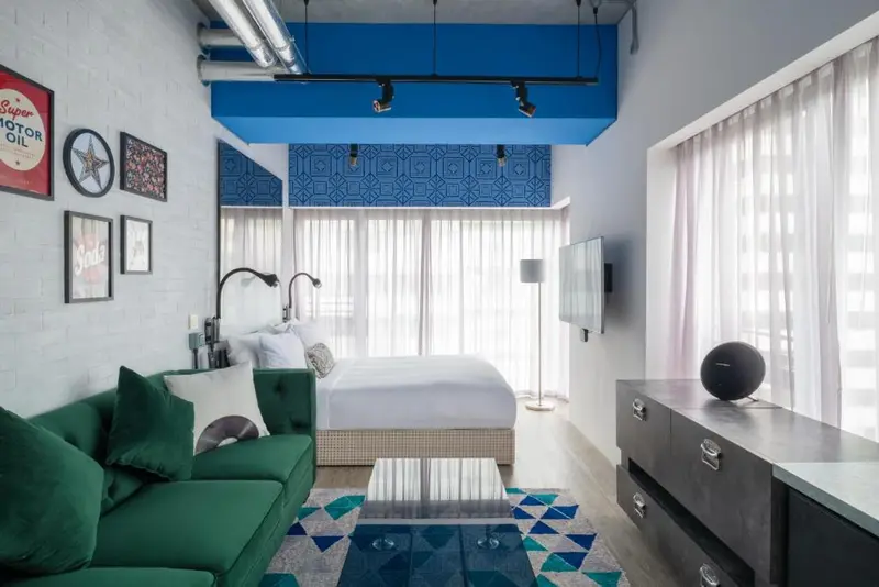 Interior de Ovolo Southside en Wong Chuk Hang, Hong Kong