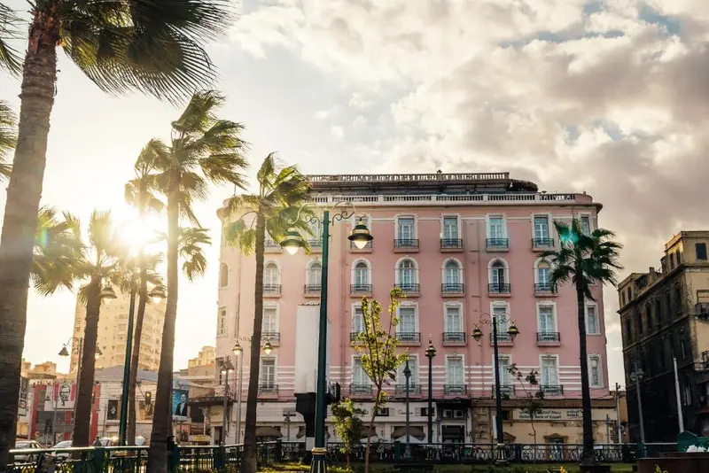 Paradise Inn Le Metropole Hotel interieur in Saad Zaghloul Square, Alexandria