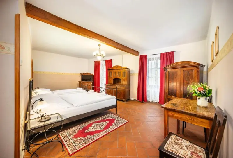 Interior de Pension Barbakan Cesky Krumlov em Old Town, Cesky Krumlov