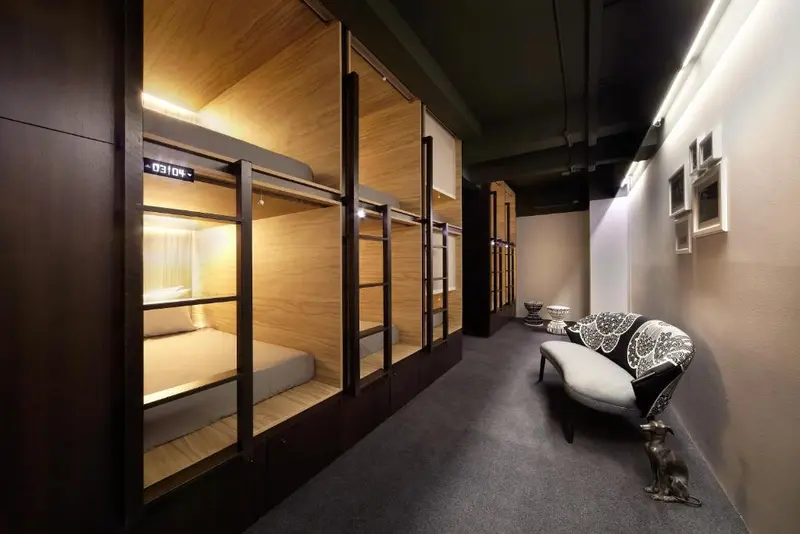 The Pod Boutique Capsule Hotel en Chinatown, Singapore